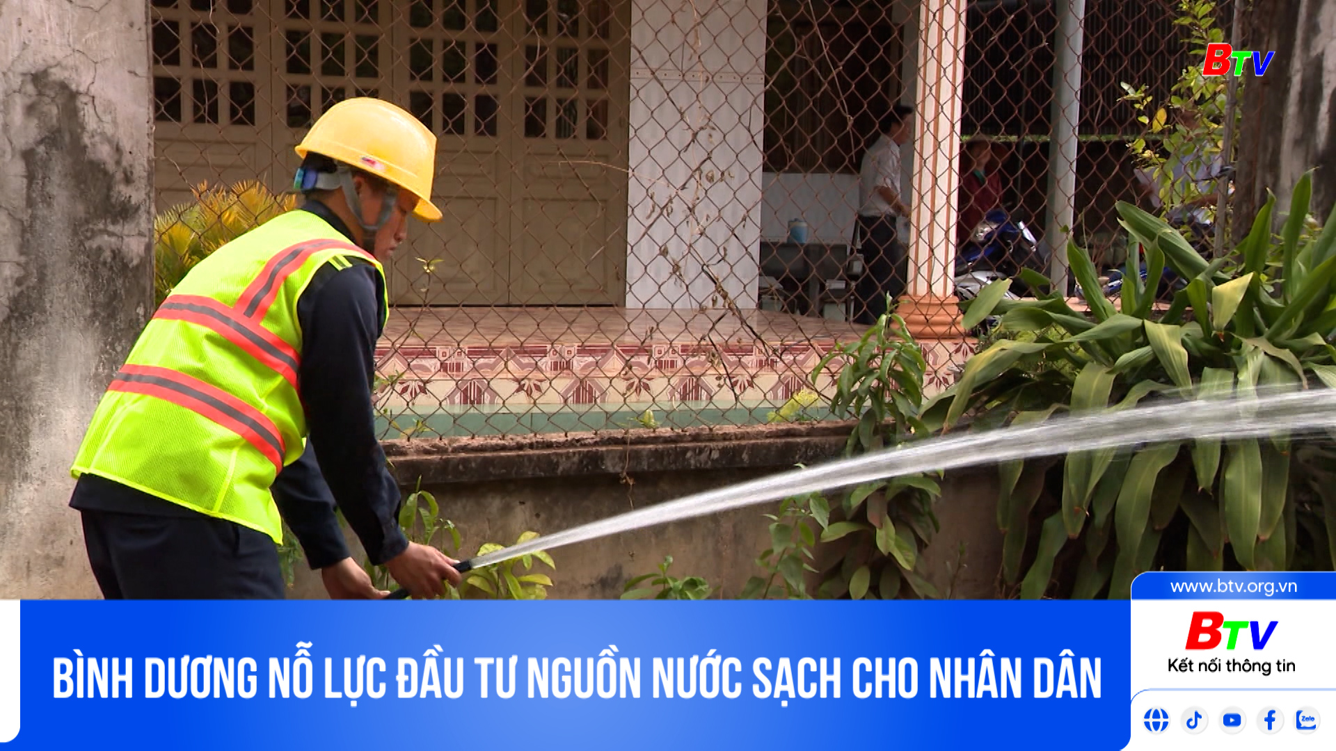 Bình Dương nỗ lực đầu tư nguồn nước sạch cho nhân dân